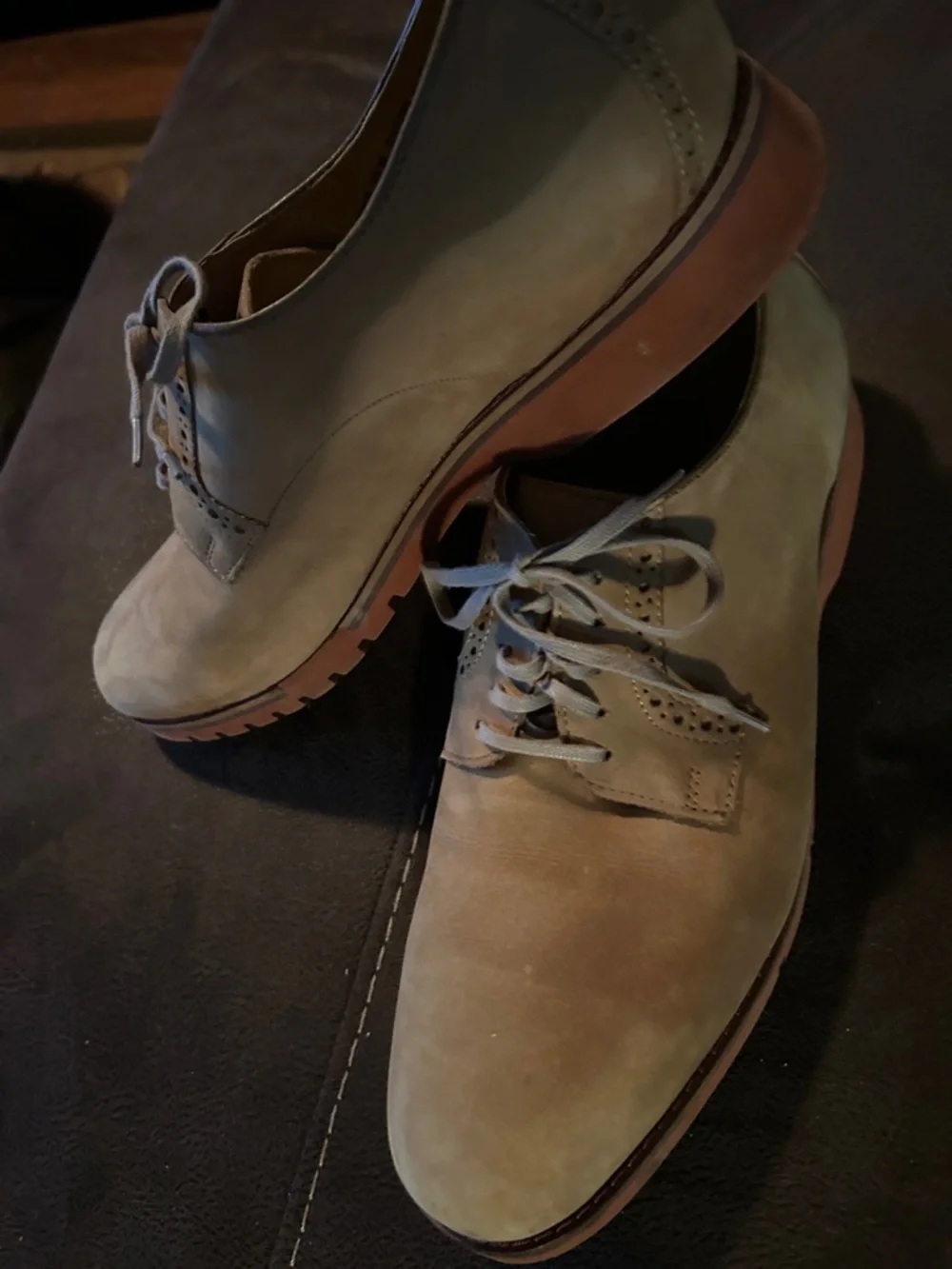 Cole Haan refined suede